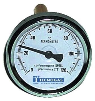 TERMOMETRO 0-120° 1/2