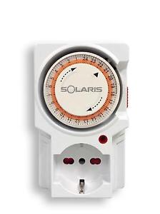 OROLOGIO GIORNALIERO SOLARIS UNISTAR A SPINA CON PRESA UNIVERSALE