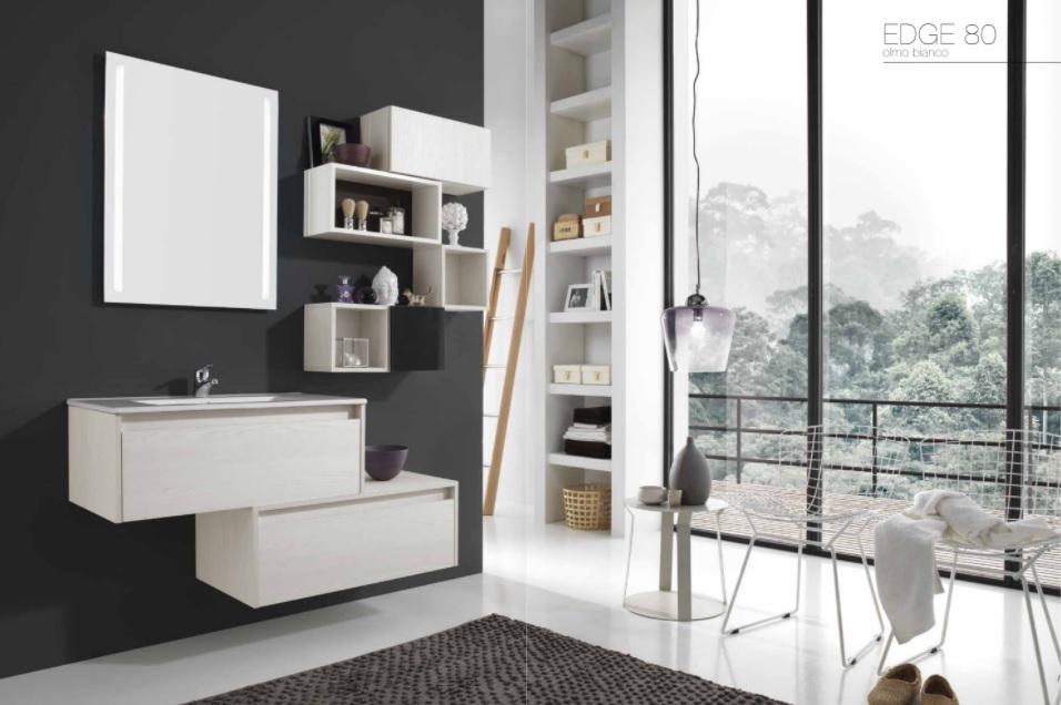 MOBILE EDGE OLMO BIANCO DA 120 COMPLETO