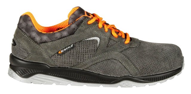 SCARPA COFRA BASSA GOOD S1P SRC IN PELLE     SCAMOSCIATA