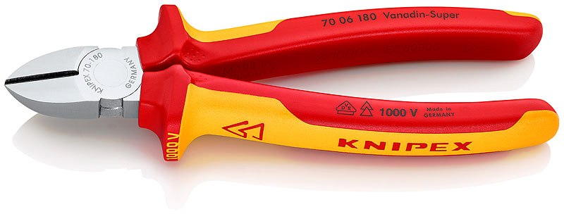 PINZA TRONCHESA CROMATA 180 KNIPEX CD.7006180