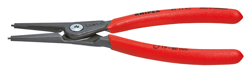 PINZA PER ANELLI ELASTICI ESTERNA MM 180     KNIPEX GRIGIA CD.4911A2