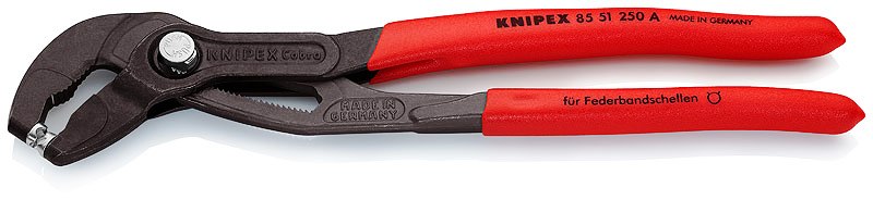 PINZA A MORSETTO PER TUBO FLESSIBILE KNIPEX  8551250A