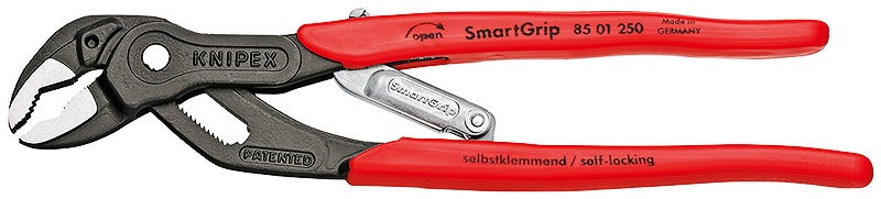 PINZA REGOLABILE PER TUBI E DADI KNIPEX      REGOLAZ. AUTOMATICA 8501250