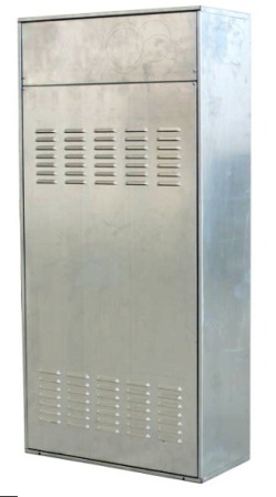 INVOLUCRO ITALTHERM CITY BOX H 25K/35K       ATTACCO DIN COD.401050006