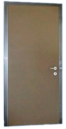 PORTA BLINDATA 85X210 CL3 SILVER/C COMPL.