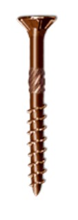 VITI X LEGNO TECFI BRONZATE 4X16 CF25PZ