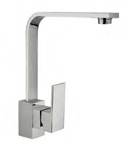 MONOCOMANDO LAVELLO ARGO *2950/01 BERGAMO*   QUADRATO CANN.RETTANGOLARE SCHIACCIATO COLORE