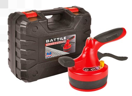 VENTOSA BATTENTE BATTERIA RICAR. 25KG BATTILE