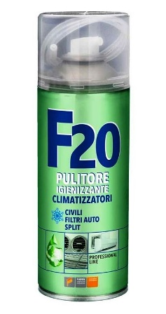 SPRAY IGIENIZZANTE F20 CONDIZIONATORE 400 ML FARMICOL PER CIVILI FILTRI AUTO E SPLIT