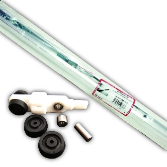KIT MONOSILENT MT.2,3 PER PORTA 1 ANTA COMPL