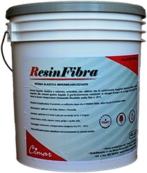 RESINFIBRA RESINA GRIGIO KG.20 IMPERMEABILE