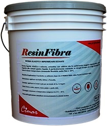 RESINFIBRA RESINA GRIGIO KG.20 IMPERMEABILE