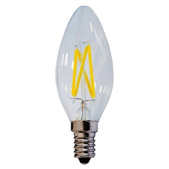 LAMPADINA OPTONICA LED*FILAM*E14 OLIVA 4W    2700K CD.1472