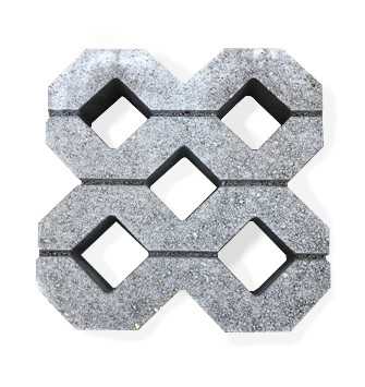 PAVIMENTO MANTO ERBOSO*ROMBO*50X50X10CEM.40PZ