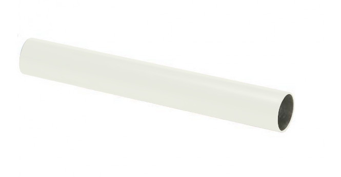 TUBO  ALLUMINIO BIANCO RAL9010 100 MT.1 S.0.6