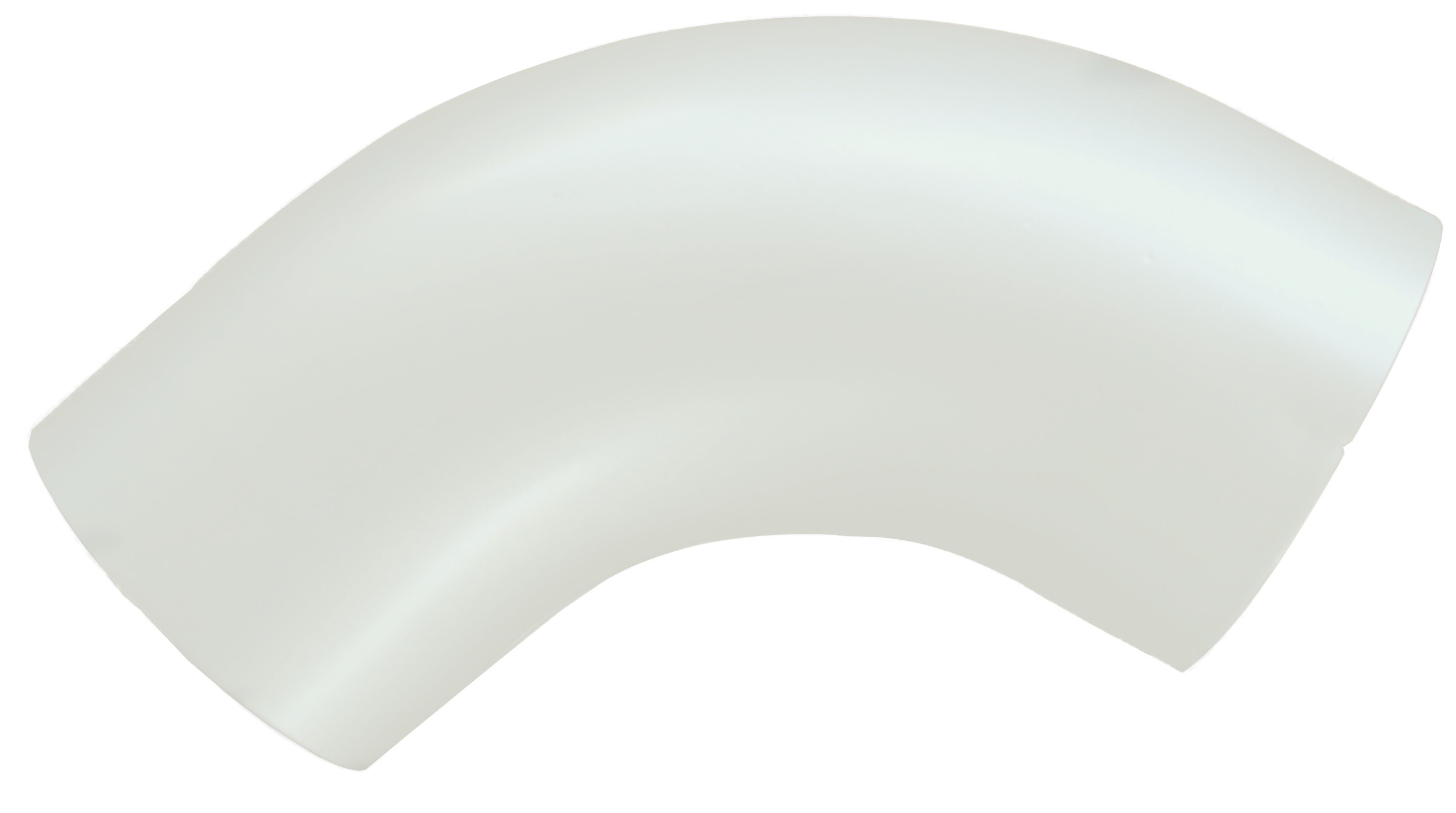 CURVA APERTA ALLUM.BIANCO RAL9010 DA  80 F2