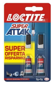 COLLA ATTAK VETRO 3GR 2632280