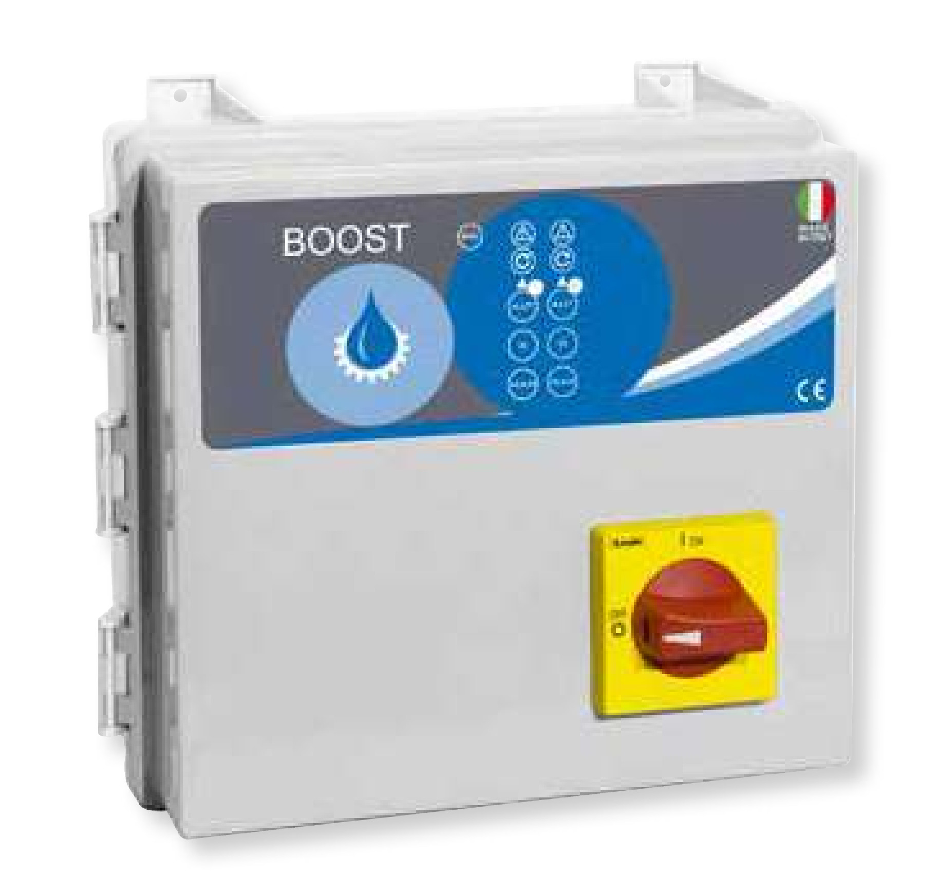 QUADRO BOOST 2 ELETTROPOMPE DA 0,5 A 3 HP    MONOFASE 230 KW DA 0,37 A 2,2 ATLANTIC