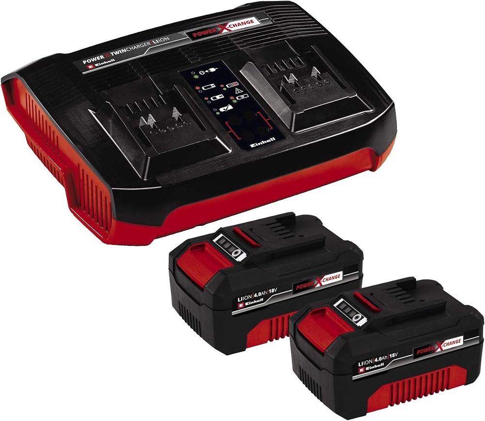 KIT BATTERIE EINHELL 2PZ 18 VOLT 4AH         4511489