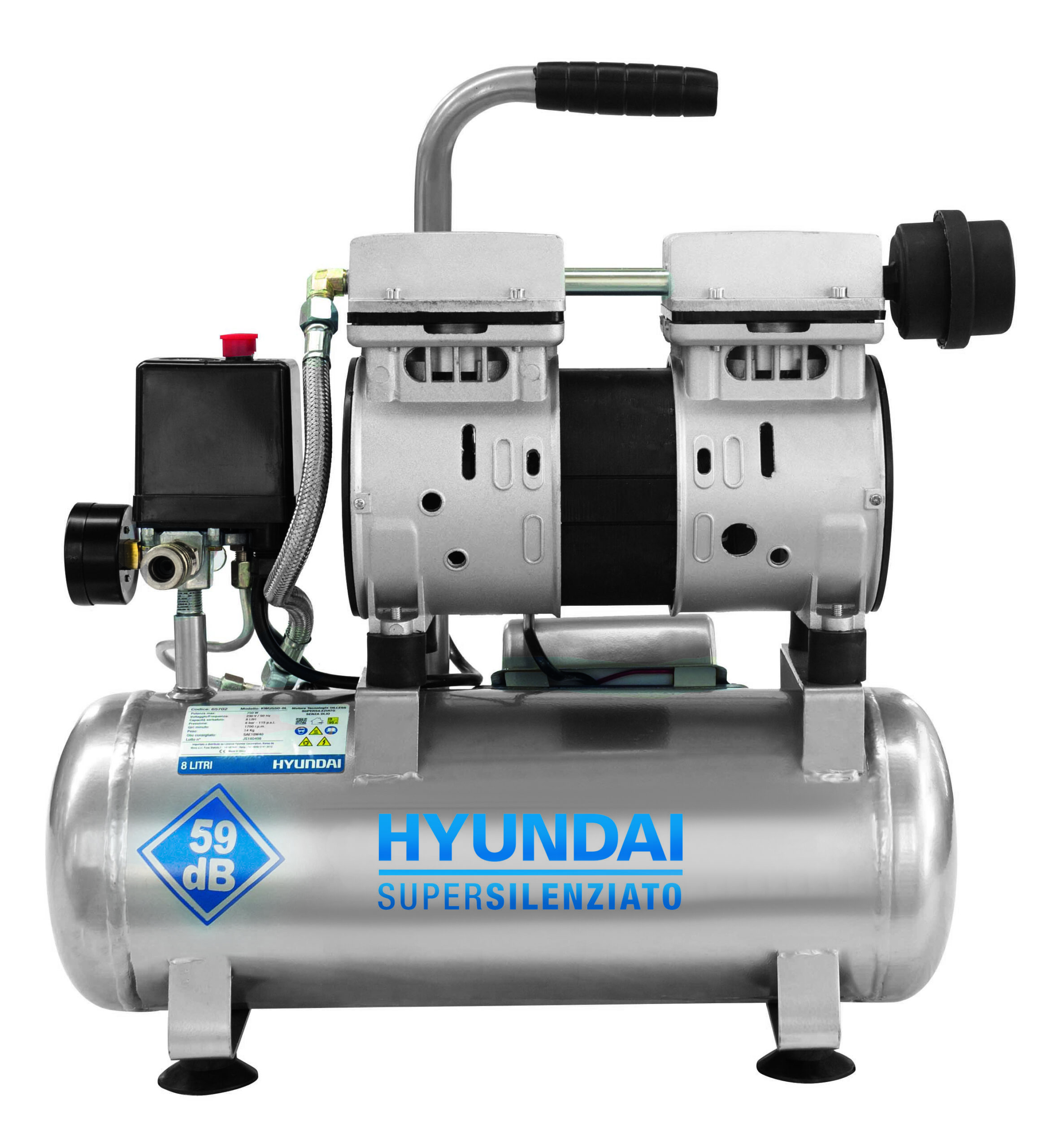 COMPRESSORE HYUNDAI 008 LT SILENZIATO CD65702