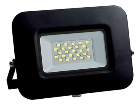 FARO *LED  10W NERO 6000K S/SUPP.5 ANNI GAR. IP65 OPT5880 OPTONICA