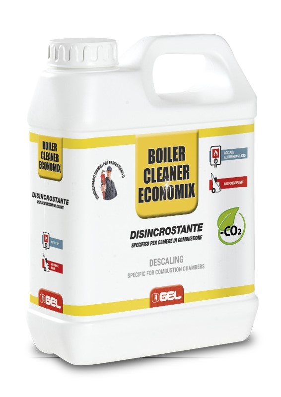 DETERGENTE GEL BOILER CLEANER ECONOMIX LT.1  PER PULIZIA ESTERNA DELLA CALDAIA CONDENSAZIO