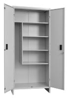 ARMADIO METALLO PORTASCOPE 80X40X180         MONTATO