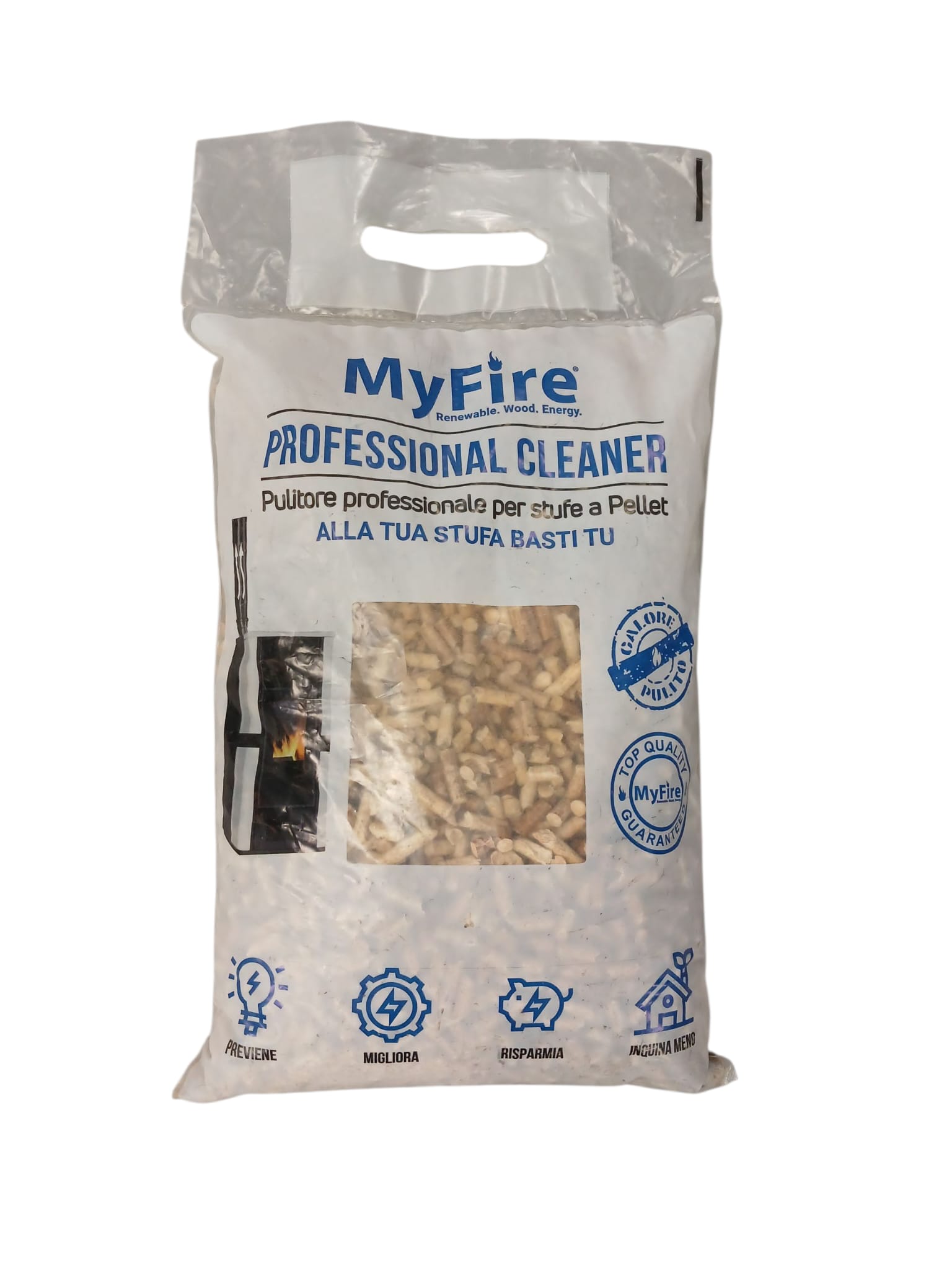 PELLET PULITORE PROFESSIONAL 2KG X STUFE