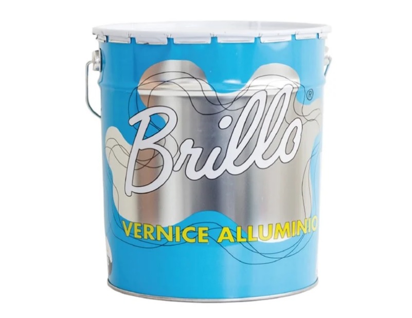 VERNICE ALLUMINIO **BRILLO** LT.18 SOLVENTE