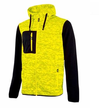 MAGLIA UPOWER FELPA RAINBOW YELLOW FLUO      EY174YF