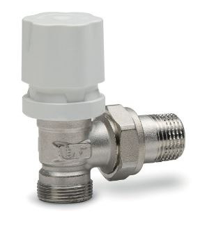 VALVOLA RADIATORE LUXOR TERMOS.3/8 SQUADRA   M24 COD.12721700