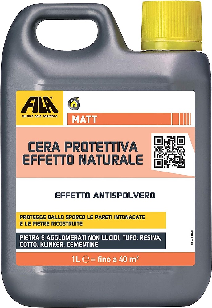 FILA MATT LT.1 CERA PROTETTIVA EFF. NATURALE PER COTTO-KLINKER-TUFO E PIETRE AGGLOMER.