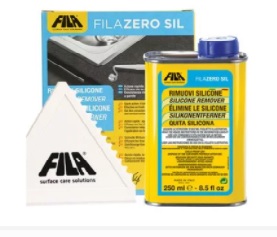 FILA ZEROSIL 250ML. RIMUOVI SILICONE ,COLLA  NASTRO ADESIVO