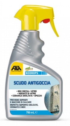 FILA NODROPS 750 ML SCUDO ANTIGOCCIA PER     BOX DOCCIA , VETRI E SPECCHI