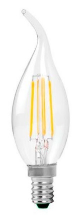 LAMPADINA OPTONICA LED*FILAM*E14 CANDELA 4W  4500K CD.1481