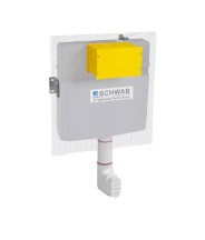 CASSETTA INCASSO SCHWAB UP 199 SENZA PLACCA  PER WC A PAVIMENTO COD.T02-0130-0250
