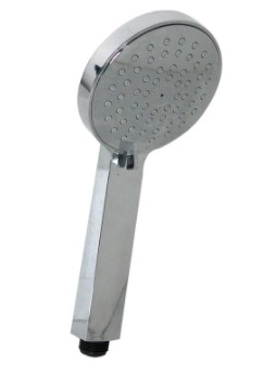 DOCCETTA 3 GETTI TONDA PIATTA D.100 CROMO    HAND SHOWER IDROBLOK 05051032I-SC