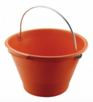 SECCHIO IN PLASTICA 10 LT ARANCIO KAPRIOL    CD.25221