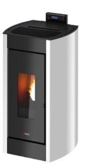 STUFA AIR PELLET  8,5 KW KRISS 3 NEW CADEL   4 STELLE WI-FI DI SERIE