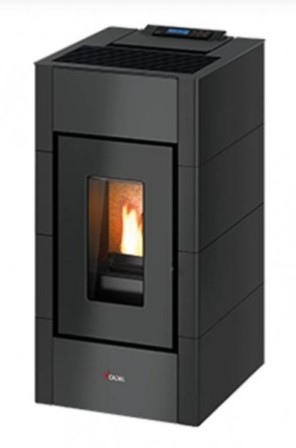 STUFA AIR PELLET  8,5 KW CRISTAL 3 NEW CADEL 4 STELLE WI-FI DI SERIE