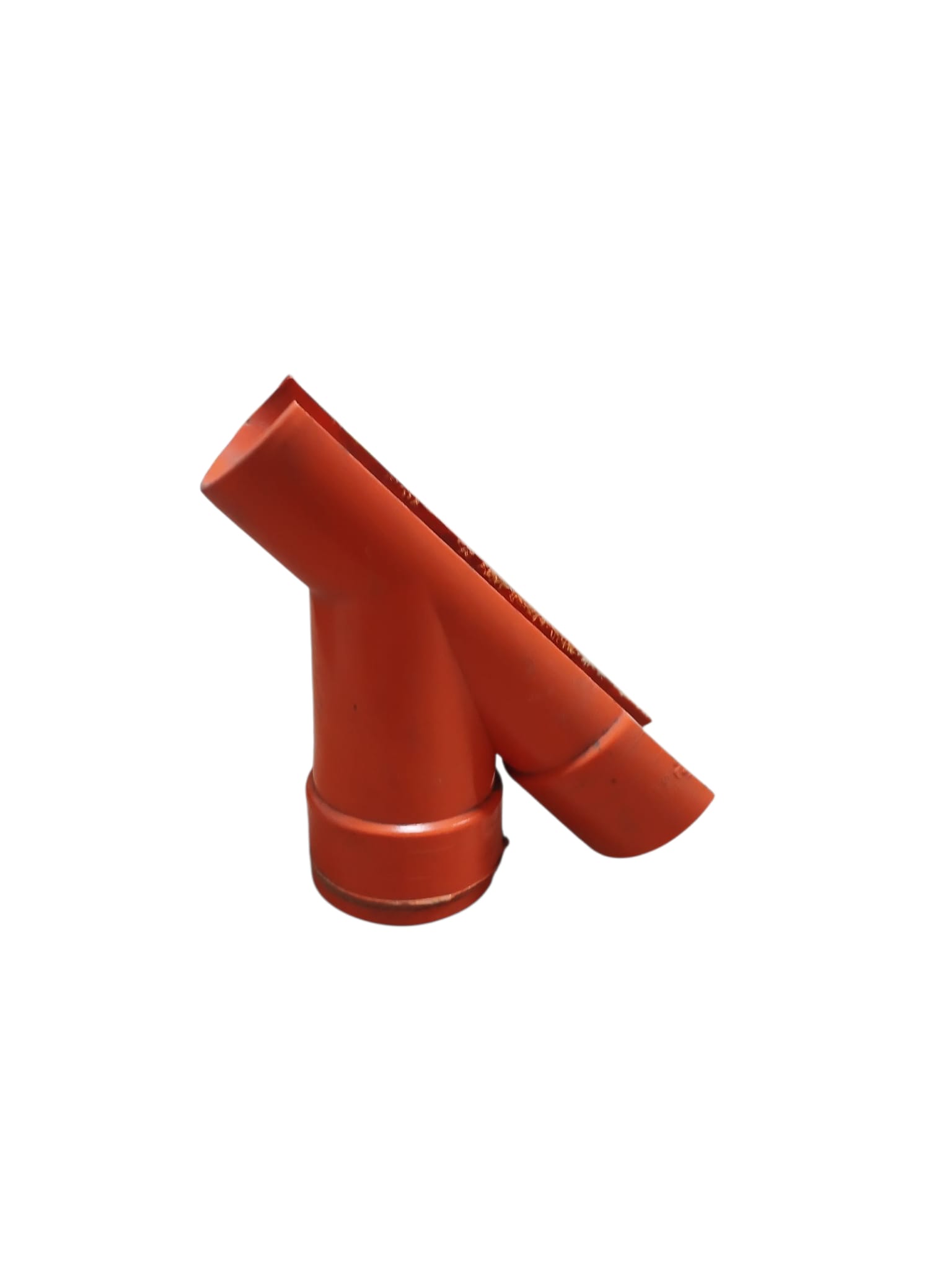 SELLA PP/PVC 45° 100F PP/125 PVC ARANCIO     IDROFITTINGS COD. SEL125/100/45