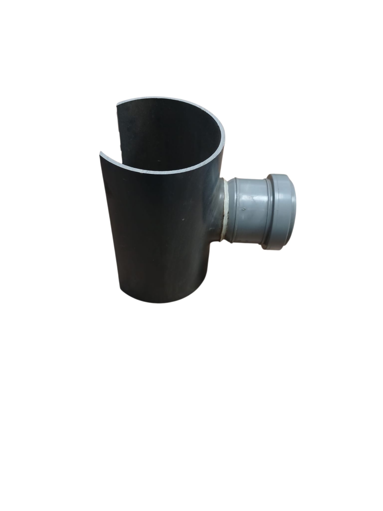 SELLA PP/PVC 87° 100F PP/125 PVC ARANCIO     IDROFITTINGS COD. SEL125/100/87