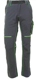 PANTALONE WORLD ASPHALT GREY/GREEN FU189RL