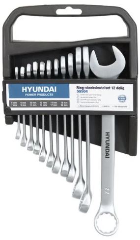 CHIAVE COMBINATA IN SET HUNDAY 12PZ 59504