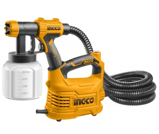 AEROGRAFO ELETTRICO INGCO 550W CON SERBATOIO IN PLASTICA  SPG5008