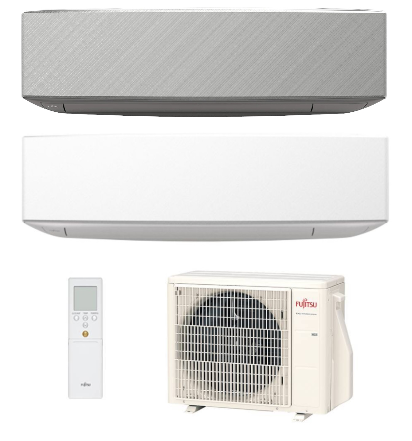 FUJITSU *SERIE KE BIANCO*  9000 INTERNA A++  R32 INVERTER PREDISP.WI-FI ASYG09KETE-A