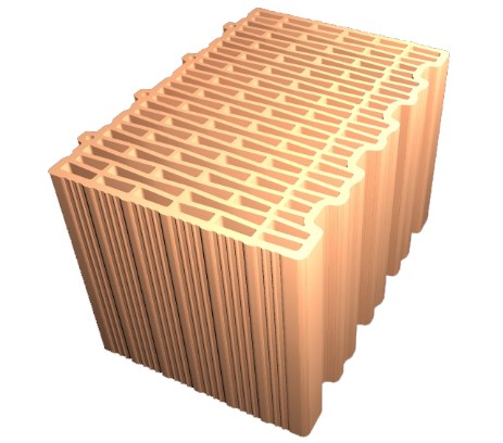 BLOCCHI POROTON MVI360 36X25X25 25CAM ECO    (BC48) FORI VERTICALI