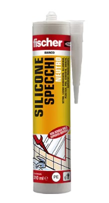 SILICONE NEUTRO TRASP.SPECCHI 310 ML FISCHER 522519