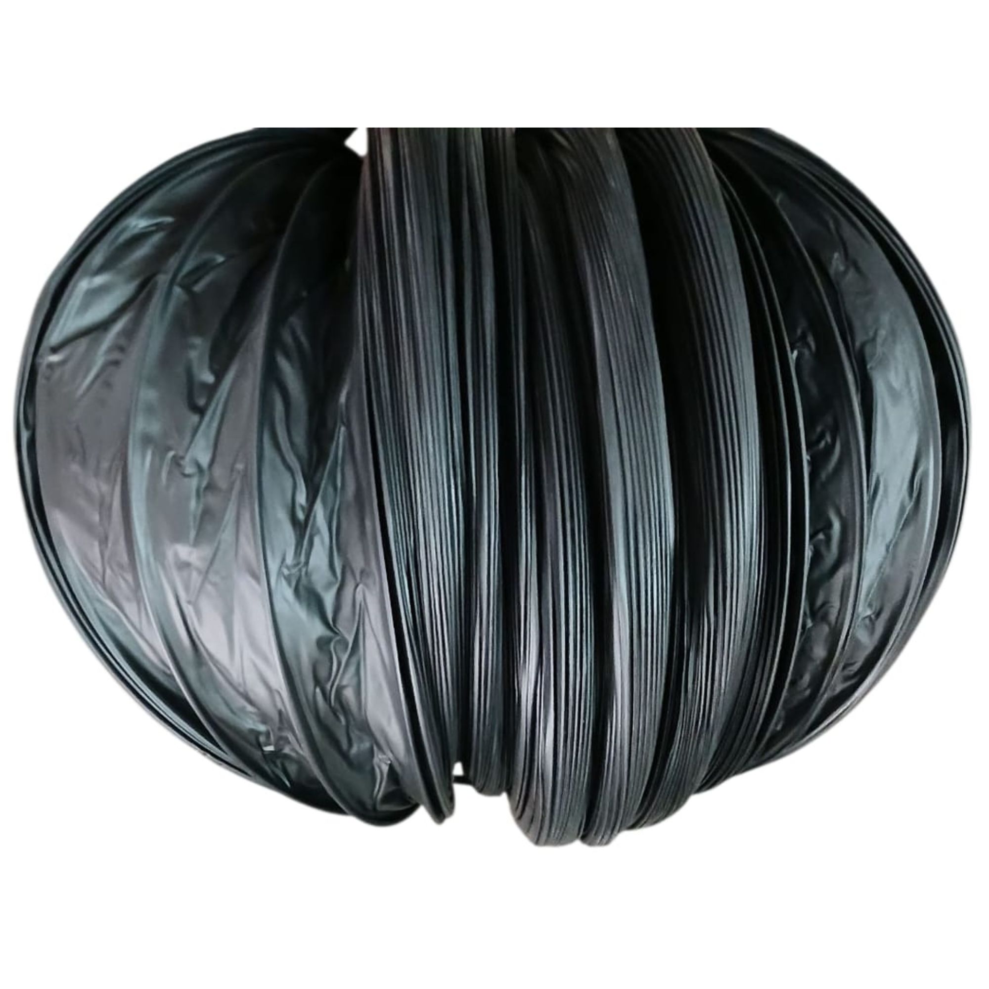 TUBO FLESSIBILE PVC POLIESTERE N/ISOLATO 100 PER CANALIZZAZIONE ARIA ESTENSIBILE A 10 MT